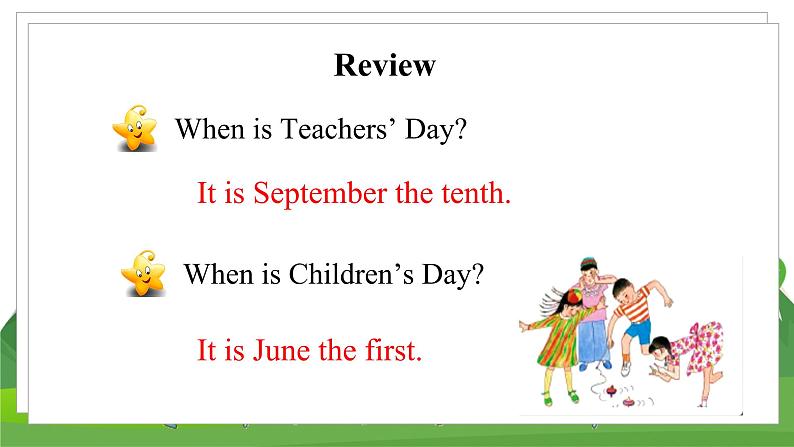 冀教版英语4下 Unit 2 Lesson 10 Rain and Sun PPT课件+教案02