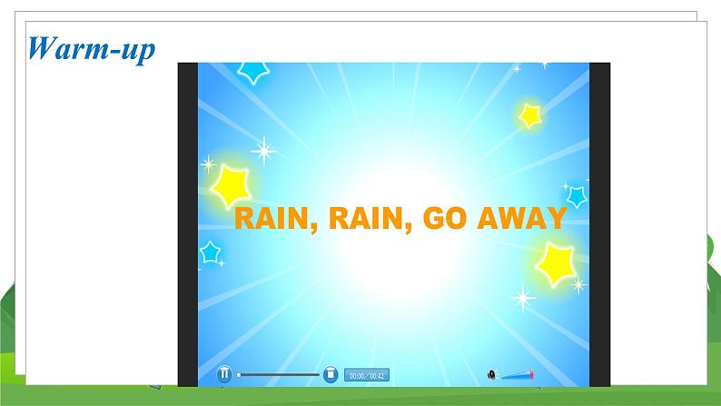 冀教版英语4下 Unit 2 Lesson 10 Rain and Sun PPT课件+教案05