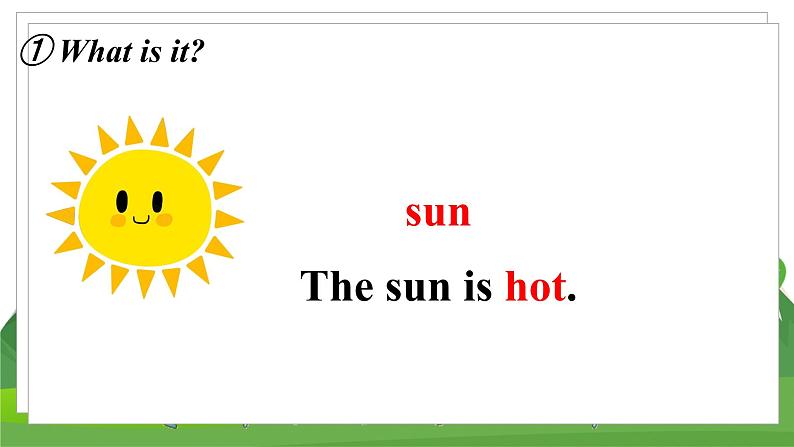 冀教版英语4下 Unit 2 Lesson 10 Rain and Sun PPT课件+教案06