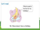 冀教版英语4下 Unit 2 Lesson 12 Mr. Moon's Birthday PPT课件+教案
