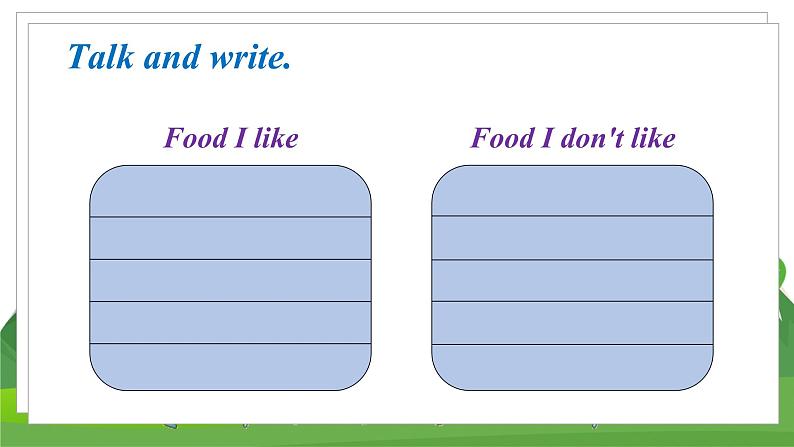 冀教版英语4下 Unit 4 Lesson 21 My Favourite Food PPT课件+教案05