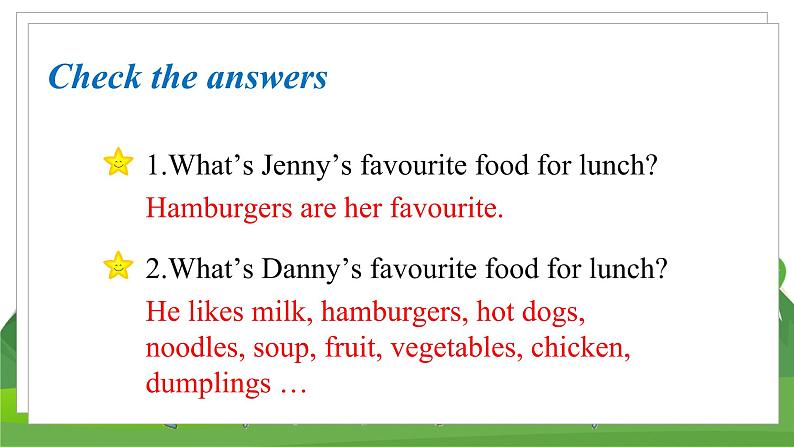 冀教版英语4下 Unit 4 Lesson 21 My Favourite Food PPT课件+教案08
