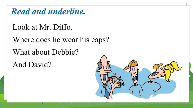 冀教版英语4下 Unit 4 Lesson 24 The Diffos PPT课件+教案05