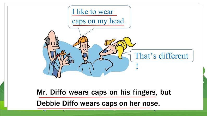 冀教版英语4下 Unit 4 Lesson 24 The Diffos PPT课件+教案06