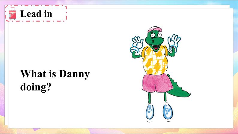 冀教版英语5下 Lesson 2 What Are You Doing？ PPT课件+教案04