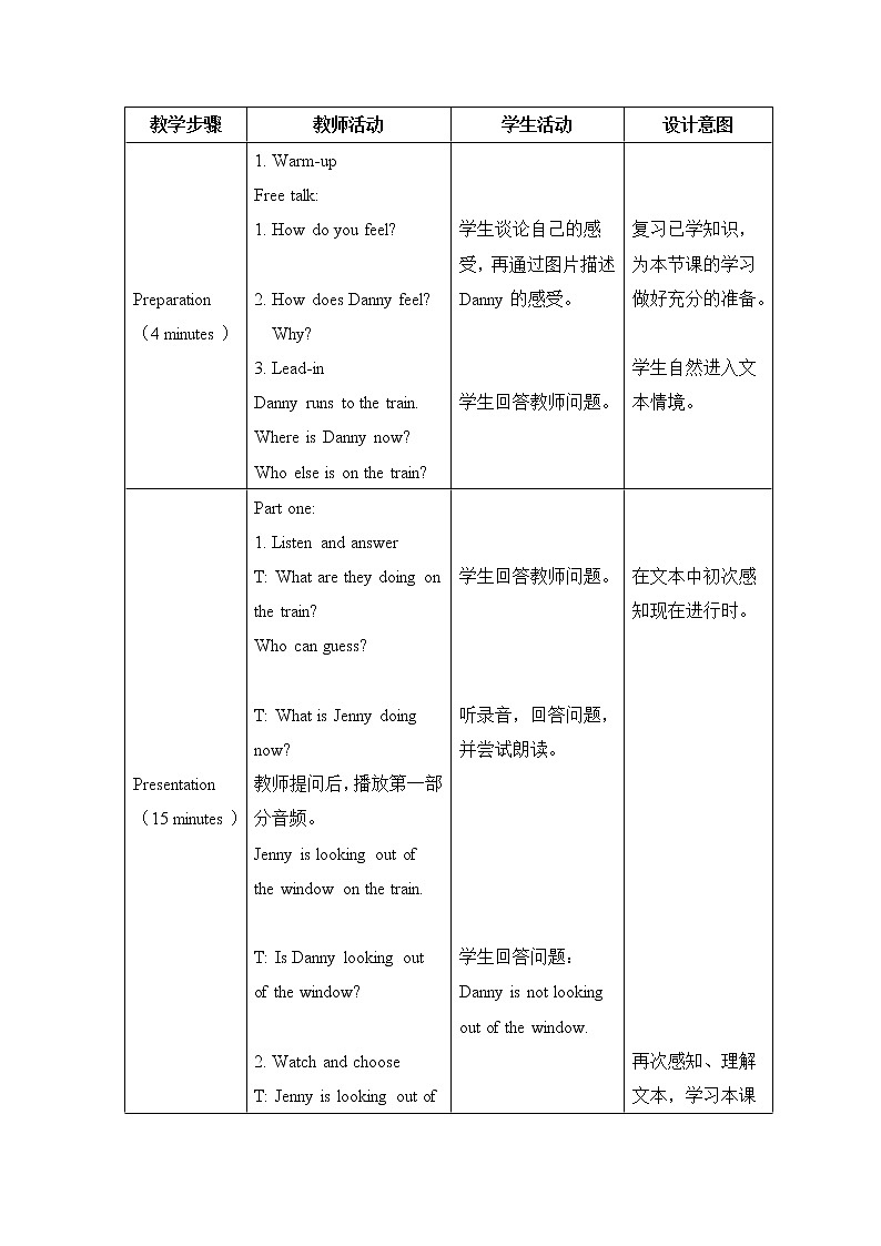 冀教版英语5下 Lesson 2 What Are You Doing？ PPT课件+教案02