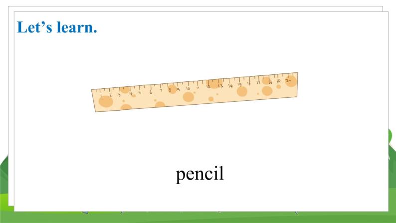 冀教版英语4下 Unit 1 Lesson 2 Is This Your Pencil PPT课件+教案06