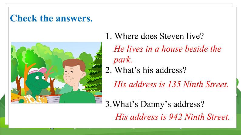 冀教版英语4下 Unit 3 Lesson 15 Where Do You Live PPT课件+教案06