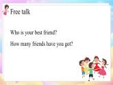 4英下(JQ) -Unit 2 Friends Part 7 PPT课件