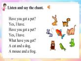 3英下(JQ) -Unit 1 Pets Part 4-5 PPT课件