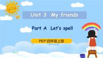 人教版 (PEP)四年级上册Unit 3 My friends Part A优秀课件ppt