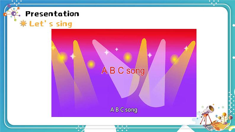 英语PEP版 三年级上册 Unit 1 Lesson3 Part A Let's sing & Let's find out PPT课件08