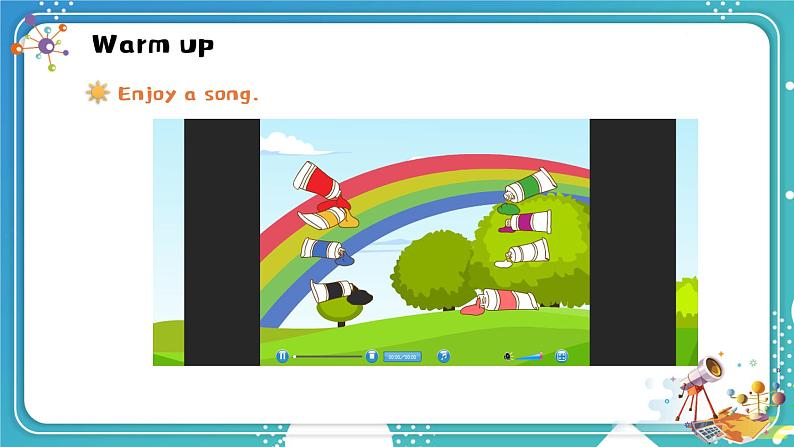 英语PEP版 三年级上册 Unit2 Lesson6 Part B  Start to read & Let 's check & Let 's sing PPT课件第3页