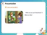 英语PEP版 三年级上册 Unit3 Lesson4 Part B  Let's talk & Let's play PPT课件