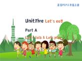 英语PEP版 三年级上册 Unit5 Lesson1 Part A  Let's talk & Let’s play PPT课件