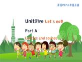 英语PEP版 三年级上册 Unit5 Lesson3 Part A  Letters and sounds PPT课件