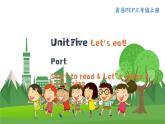 英语PEP版 三年级上册 Unit5 Lesson6 Part B  Start to read & Let's check & Let's sing PPT课件