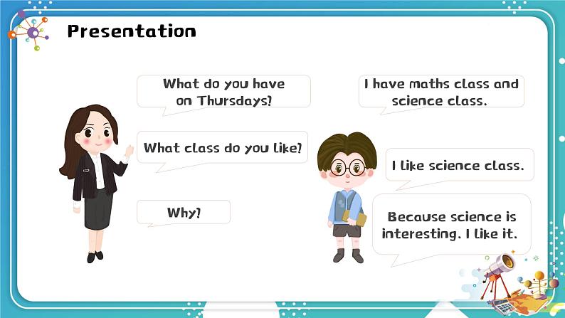 英语PEP版 五年级上册 Unit 2 Lesson 1 Part A Let's try & Let's talk PPT课件07