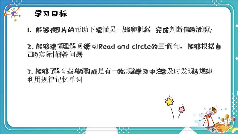 英语PEP版 五年级上册 Unit 2 Lesson 6 Part B Read and write & Let 's check & Let 's wrap it up PPT课件第2页