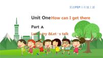 小学Unit 1 How can I get there? Part A教学演示课件ppt