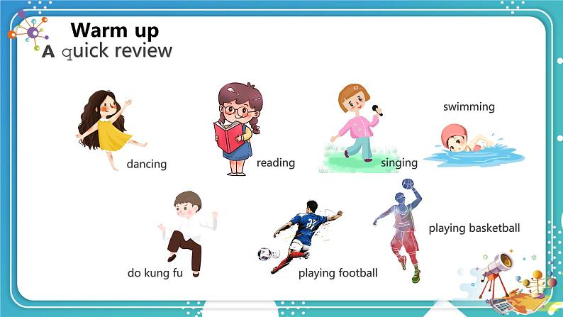 英语PEP版 6年级上册 Unit 4 Lesson 4 Part B Let 's learn & Listen, match and say PPT课件第3页