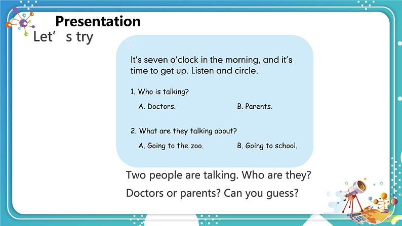 英语PEP版 6年级上册 Unit 6 Lesson 3 Part B Let's try & Let's talk PPT课件06