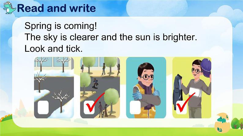 PEP6英下  U1 第5课时 B Read and write PPT课件06