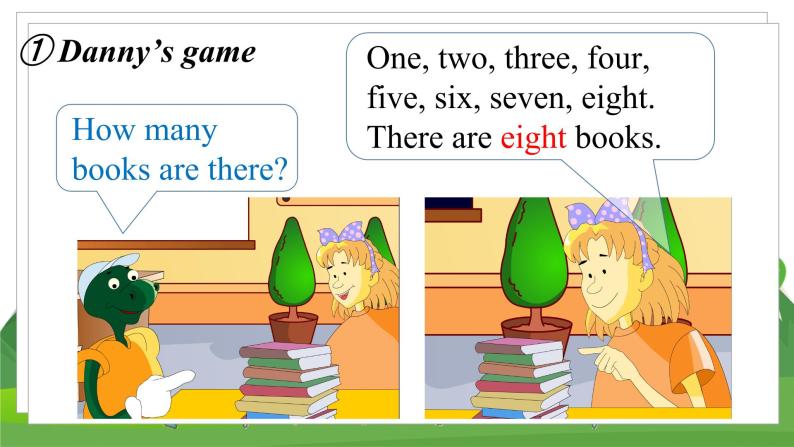 冀教版英语4下 Unit 1 Lesson 4 How Many Books Are There PPT课件+教案06