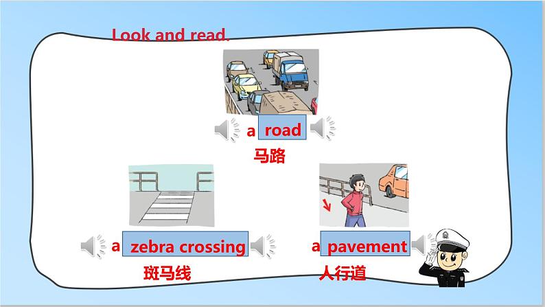 译林版英语六年级下册 Unit 4 Road safety 第一课时（课件+教案+练习）04