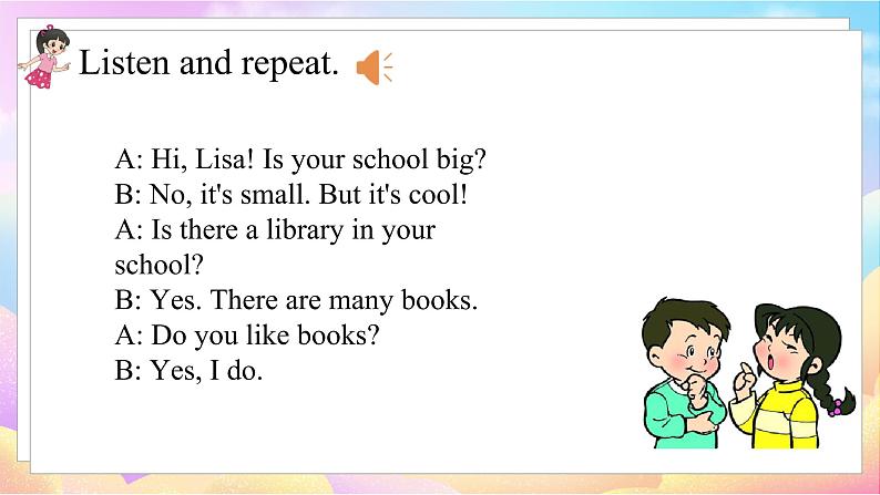 4英下(JQ) -Starter unit 第3课时 Part 6-9 PPT课件05