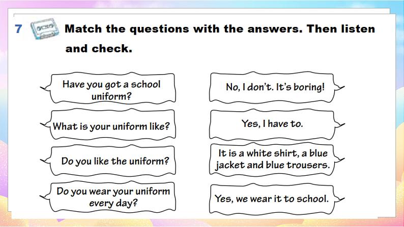 4英下(JQ) -Starter unit 第3课时 Part 6-9 PPT课件07