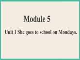 Module 5 Unit 1  课件+教案