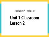 一下Unit 1 classroom lesson 2 课件+素材