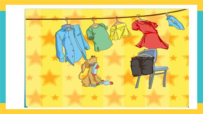 一下Unit 6 clothes story time 课件+素材02