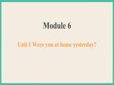 Module 6 Unit 1 课件+教案