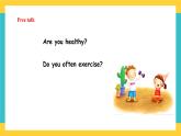 Unit 1  Keeping Healthy lesson 1人教新起點五下英語 課件+教案+練習