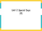 Unit 2 Special Days   let's spell +fun time人教新起点五下英语 课件+教案+练习