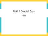 Unit 2 Special Days  story time人教新起点五下英语 课件+教案+练习