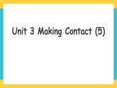 Unit 3 Making Contact Let‘s check人教新起点五下英语 课件+教案+练习
