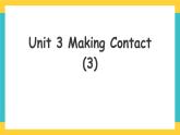 Unit 3 Making Contact lesson 3人教新起点五下英语 课件+教案+练习