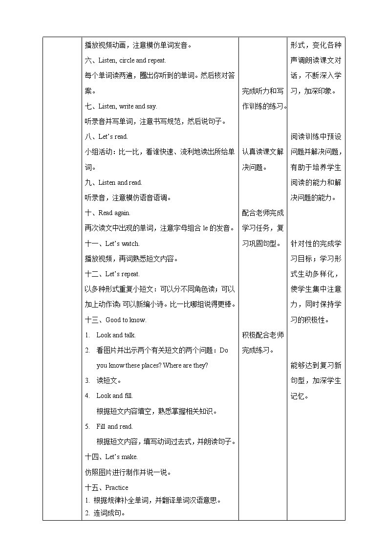 Unit 5 Have a Great Trip let 's spell＋fun time教案第2页