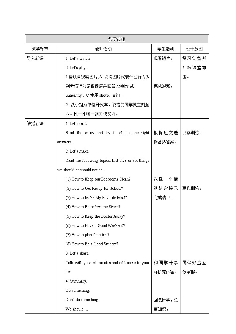 Unit 3 Daily Life 第五课时人教新起点六下 课件+教案+练习02