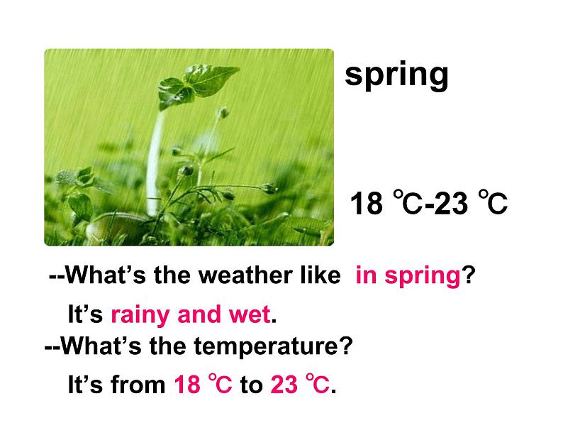 Module6  Weather and Seasons (Revision)课件08