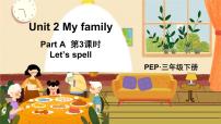 英语Unit 2 My family Part A图文课件ppt