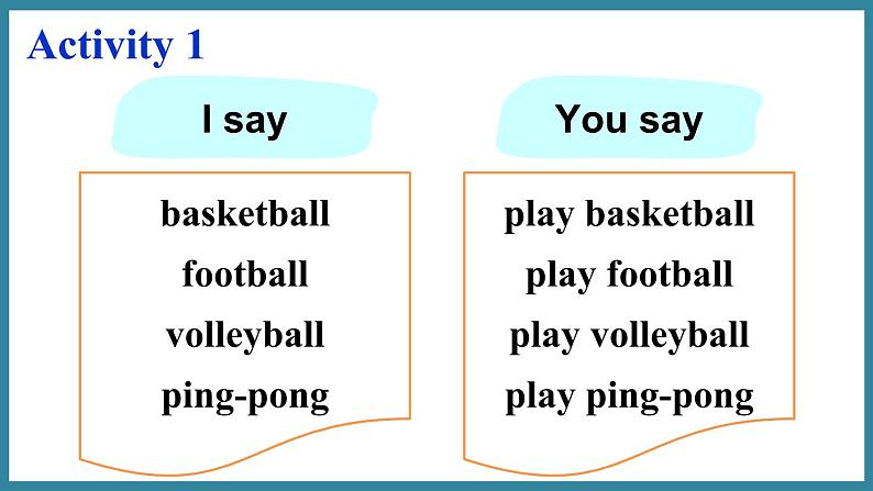 Unit1 Sports Lesson 1 Ping-pong and Basketball （课件+素材）冀教版（三起）英语六年级下册08