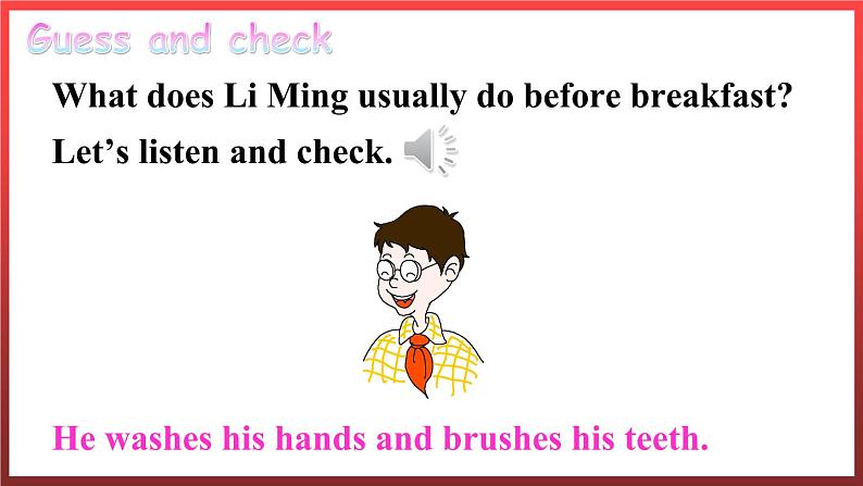 Unit2 Good Health to You! Lesson 8 Always Brush Your Teeth!（课件+素材）冀教版（三起）英语六年级下册05