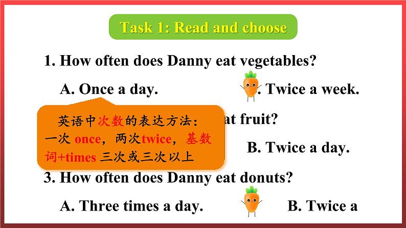 Unit2 Good Health to You! Lesson 9 Eat More Vegetables and Fruit!（课件+素材）冀教版（三起）英语六年级下册06