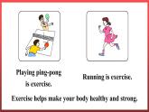 Unit2 Good Health to You! Lesson 10 Exercise（课件+素材）冀教版（三起）英语六年级下册