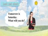 Unit3 What Will You Do This Summer Lesson 14 Tomorrow We Will Play（课件+素材）冀教版（三起）英语六年级下册