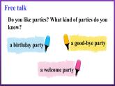 Unit 4 Li Ming Comes Home Lesson 21 A Party for Li Ming（课件+素材）冀教版（三起）英语六年级下册